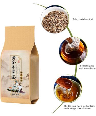 Burdock Root Tea Chinese Organic Tea Bags Corncob Filter Paper Packed Chinese Tea for Family Friends (30 Bags) - Buy Online on GoSupps.com