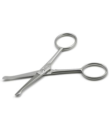 Mont Bleu Ear & Nose Hair Scissors Straight Blades Carbon Steel Made in Italy Straight 4 cm/4" - Buy Online on GoSupps.com