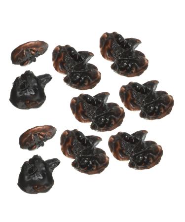 TOPBATHY 10pcs Artificial Agarics Plants Lifelike Agarics Artificial Fruit Realistic Simulation Agaric Faux Agarics Lifelike Cucumber Artificial Vegetable False Agarics Toy Dishes Pvc Food