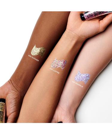  Lamel Lamel INSTA N.402 Bomb Face and Body Glitter Gel Texture Transparent and Shimmering 20 ml Gold - Buy Online on GoSupps.com