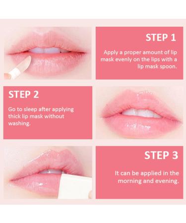 Lip Sleeping Mask Lip Balm Overnight Lip Mask Peach Lip Salve Skincare Lip Oils Lip Moisturiser for Dry Chapped Peeling Cracked Lips Fades Lip Lines Lip Balms for Moisture Lip Care - Buy Online on GoSupps.com