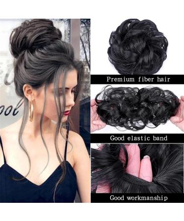 Hair Scrunchies Hair Bun Synthetic Messy Bun Curl Donut Hair Extensions Bun Extensions Comb Clip In Messy Bun Hair Accessories for Women Women Hair Bun (Color : 33) - Buy Online on GoSupps.com