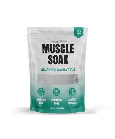 Natural Essence Relaxing Eucalyptus Muscle Soak Made with Premium and Natural Magnesium Flakes That Provides Wellness and Quality Effect Muscle Relief and Joint