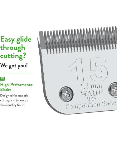 WAHL Competition Replacement Blade Set No. 15 | High Precision Clippers for Grooming | International Shipping Available - Buy Online on GoSupps.com