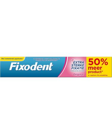 Fixodent Original Denture Adhesive Cream - 70.5 g | Long-Lasting Hold for Secure Use Worldwide - Buy Online on GoSupps.com