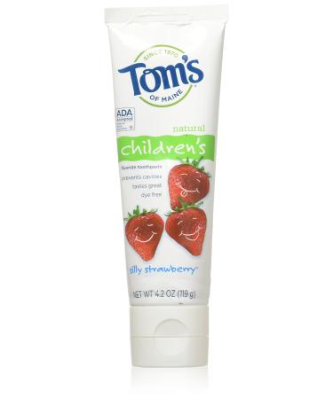 Children's Toothpaste Silly Strawberry 4.20 Ounces
