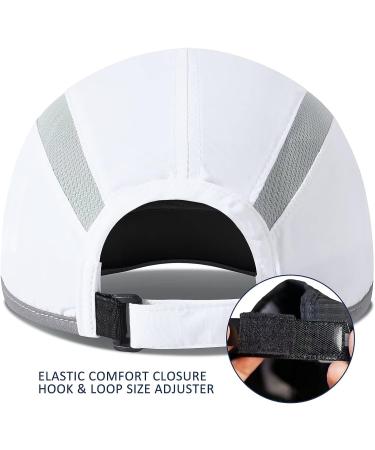 GADIEMKENSD Reflective Folding Outdoor Hat UPF 50+ Sun Protection - Unisex White Sport Hat - Buy Online on GoSupps.com