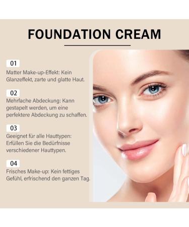 Clawrex Flawless Foundation matte foundation liquid primer makeup for waterresistant longlasting watery and smooth 02 nature 30 ml - Buy Online on GoSupps.com