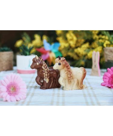 Chevaliers d'Argouges - Unicorn milk chocolate 37% Organic/Fair Trade - Easter chocolate - 90g - Buy Online on GoSupps.com