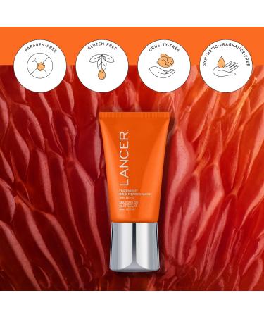 Lancer Skincare Overnight Brightening Mask with Vitamin C & Niacinamide - Anti-Aging Night Face Mask (1.7 oz) | International Shipping Available - Buy Online on GoSupps.com