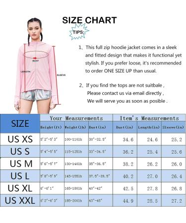 UPF 50+ UV Sun Protection Zip Up Hoodie for Women - Light Blue, Medium | Perfect for Fishing, Running, Hiking | Outdoor Performance Shirt in Long Sleeve - Buy Online on GoSupps.com