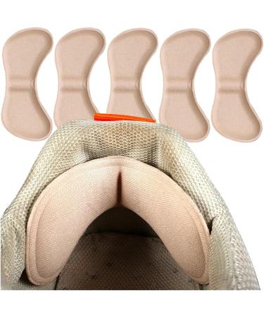10 Pairs Heel Insoles - Adjustable Adhesive Sponge Cushion Pads for High Heels | Foot Care for Men & Women - Black - Buy Online on GoSupps.com