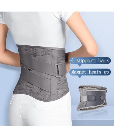 Breathable Lumbar Support Belt - Ergonomic Lower Back Brace for Pain Relief | Best Back Support Strap - Buy Online on GoSupps.com