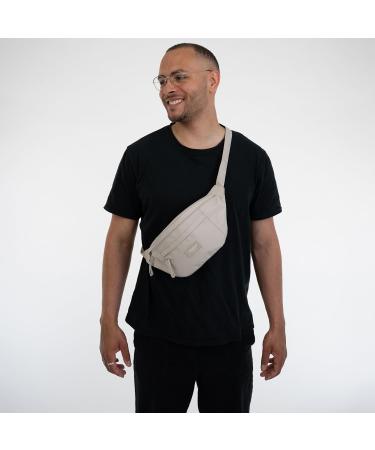 Shop Larkson Fussy Pocket Bag - Stylish Beige Belt Bag for Men & Women | Water-Repellent Crossbody & Hip Pocket for Sports & Festivals - International Shipping - Buy Online on GoSupps.com