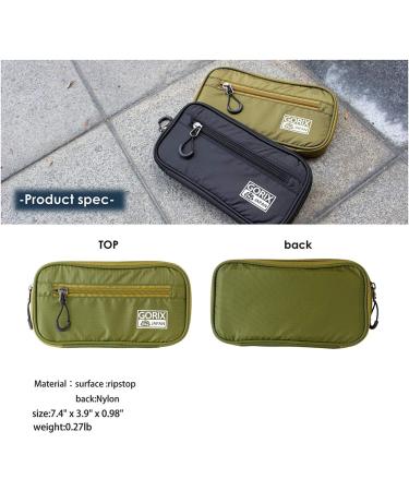 GORIX Waterproof Cycle Wallet Pouch Bag | Black Cell Phone Holder for Road Bike & MTB - Perfect for Cycling Adventures - Buy Online on GoSupps.com