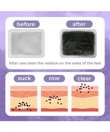 Organic Ginger Bamboo Foot Pads (60 Pack) - Natural Odor Removal & Rapid Foot Care - Buy Online on GoSupps.com