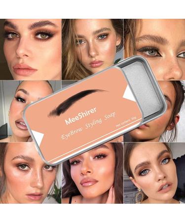 4D Eyebrow Styling Soap Kit Waterproof for Wild& Natural Eyebrow Brows Setting Gel Colorless Long Lasting Plus Version Eyebrow Styling Makeup Tools (2pcs) - Buy Online on GoSupps.com