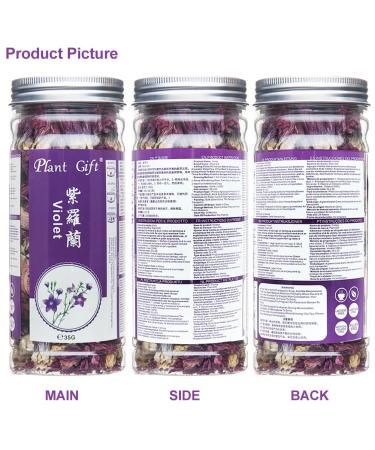 Organic Violet Tea - Plant Poison Violet Tea for Anti-Aging & Beauty | 35g Loose Dried Flower | Chinese Health & Skin Care - Buy Online on GoSupps.com
