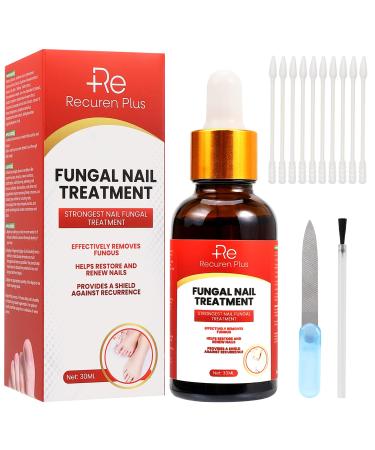 Fungal Nail Treatment: Nail Fungus Treatment for Toenail - Fungal Nail Treatment for Toenails Extra Strong - Toe Nail Fungal Treatment - Safely and Gently Reclaim Healthy Nails - 30ml