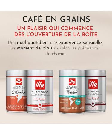 illy Caf en Grains Arabica Selection Guatemala 100% Arabica avec des Notes de Chocolat Go t Amer et Intense Paquet de 6 Bo tes (6 x 250g) - Buy Online on GoSupps.com