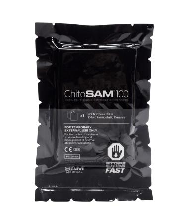 CHITO-SAM 100 - 3 X 6' Z FOLD HEMOSTATIC DRESSING