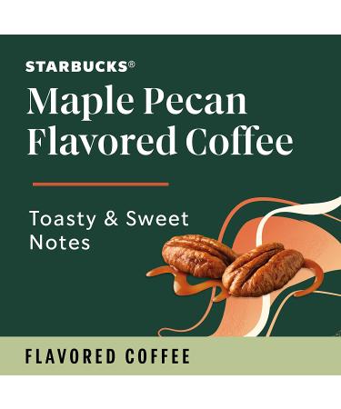 Starbucks Maple Pecan Ground Coffee - 17 oz Bag | 100% Arabica, Naturally Flavored - Buy Online on GoSupps.com