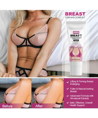 Breast Enhancement Cream Natural Breast Enlargement Cream for Breast Growth & Bigger Breast Firms Plumps and Lifts Your Breasts Improves Sagging Breasts 50g - Buy Online on GoSupps.com