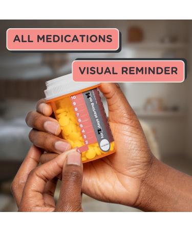 10-Day Tracking Stickers for Vitamins & Medications | Easy Pill Tracker & Daily Organizer | 3 Pack - AM/PM Day & Night Solutions - Buy Online on GoSupps.com