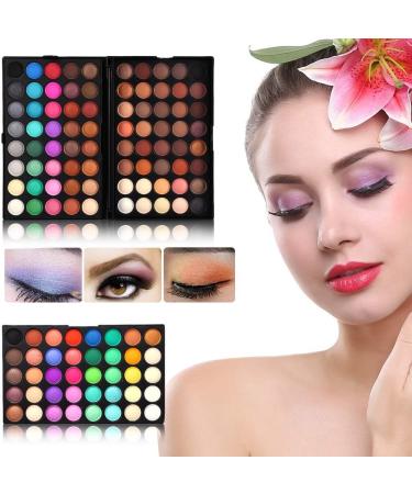 120 Colors Eyeshadow Palette - Professional Shimmer & Matte Waterproof Makeup Set - Buy Online on GoSupps.com