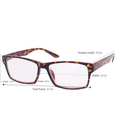 Inner Vision Eye Strain Relief Glasses - Anti Blue Light Anti Glare Scratch Resistant Spring Hinges Unisex | 4.0x Magnification - International Shipping Available - Buy Online on GoSupps.com