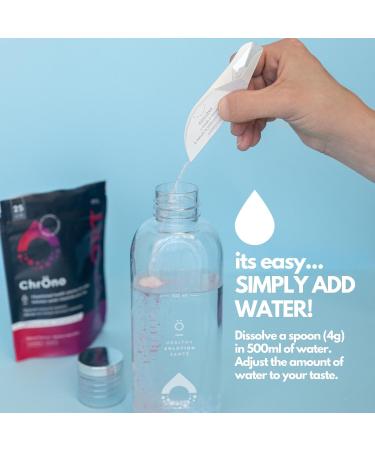  Hydration Vitamin-Rich Water Enhancer Powder Mix - Raspberry & Watermelon Flavor - 25 servings - Sugar-Free All-Natural Source of Vitamin C E B6 B12 - Buy Online on GoSupps.com