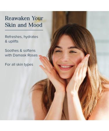 Heritage Store Rosewater Facial Mist with Damask Rose Oil - 4oz | Vegan, Cruelty-Free, Alcohol-Free, for Glowing Skin - Buy Online on GoSupps.com