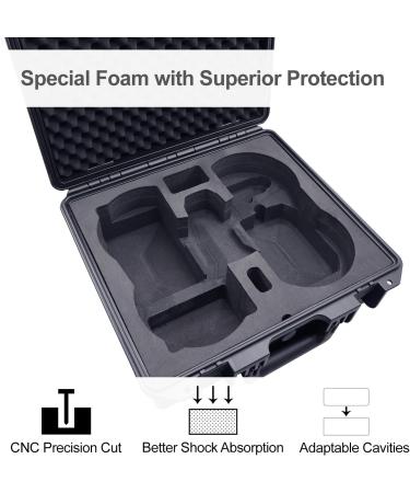 Lykus Titan MM210 Waterproof Hard Case for DJI Mini 2 SE/Fly More Combo - Propeller Guards On - CASE ONLY - Buy Online on GoSupps.com