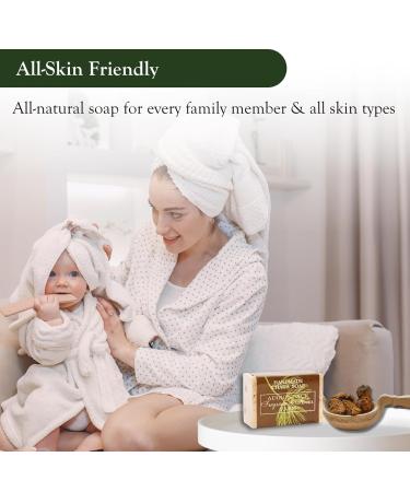 ADK Natural Chaga Soap Bar 16 oz - Handmade Organic Vegan Olive Oil Soap for Dry Sensitive Skin - Moisturizing Body Soap for Men Women & Babies - Buy Online on GoSupps.com