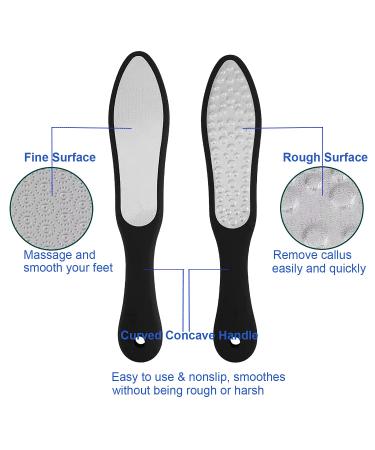 Professional Foot Rasp Callus Remover - Double-Sided Stainless Steel File for Pedicure and Hard Skin Removal - Buy Online on GoSupps.com