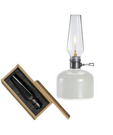 CAMPINGMOON Camping Gas Lantern with Wooden Lantern Case T-1 - Buy Online on GoSupps.com