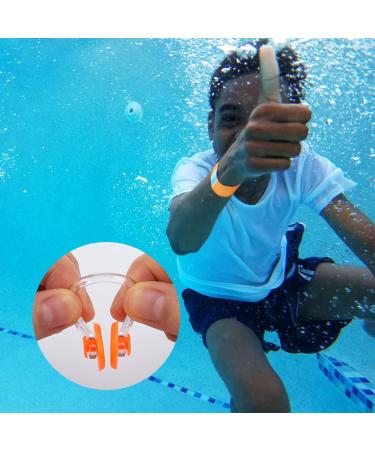 SAVITA Swimming Nose Clip for Kids and Adults - Waterproof Silica Gel - Multi-Color Box Set (10 Colors) - Buy Online on GoSupps.com