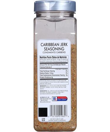 McCormick Culinary Caribbean Jerk Seasoning 18 oz - Authentic Jamaican Jerk Seasoning for Meats, Vegetables & Marinades - 1.12 lb Container - Buy Online on GoSupps.com