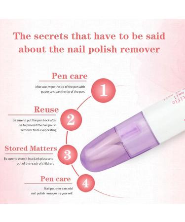 zalati Nail Polish Remover Pen Empty Nail Polish Corrector Edge Cleaning Mistakes Repair Fix Tool for Nail DIY Art Sculpture Design Making - No Fill - Buy Online on GoSupps.com