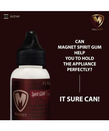 Magnet Spirit Gum 1.35oz - Korean Made PROSTHETICS Glue for Makeup & Theatrical FX Adhesive - International Shipping Available - Buy Online on GoSupps.com