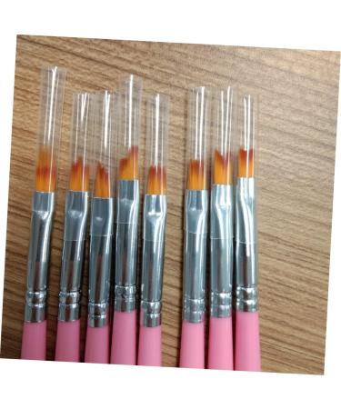 DOITOOL 3 Sets Nail Art Supplies Nail Gel Nail Art Brush Gel Nail Brush Nail Painting Pen Cleaning Gel Nail Art Accessories Nail Art Tool Nail Painting Tool Pink Painted Manicure Tools - Buy Online on GoSupps.com
