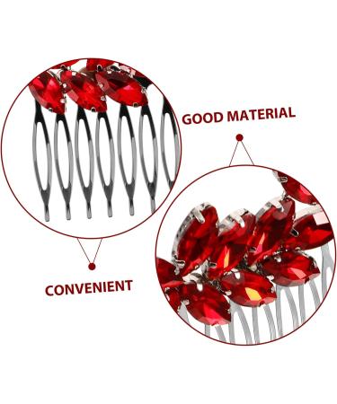 MUSISALY Bridal Headwear Rhinestone Hair Side Comb Hair Comb Clips Rhinestone Hair Accessories Diamond Hair Accessories Rhinestone Hair Combs Hair Combs for Wedding Bridal Hair Accessories - Buy Online on GoSupps.com