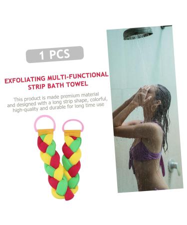 Multifunctional Scrubber Loofah Bath Sponge & Towel | Mesh Spa Shower Belt for Body Scrub | Perfect for Relaxing Baths - Buy Online on GoSupps.com