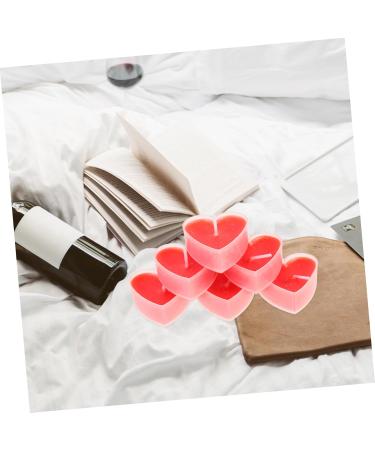 Zerodeko 36 Pcs Heart Shaped Scented Tealight Candles | Romantic Decor for Weddings Baths & Special Occasions - Buy Online on GoSupps.com