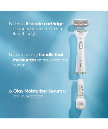 Gillette Venus Radiant Skin Pearl Powder Olay Razor Moisturizer Refills 4ct White - 4 Pearl Powder Refills - Buy Online on GoSupps.com