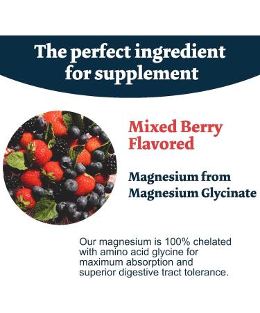 Magnesium Glycinate Gummies Supplement 400mg - Magnesium L-Threonate 200mg - Buy Online on GoSupps.com