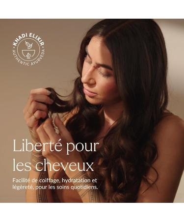 khadi ROSE REVOLUTION Apr s-shampooing lixir Ayurv dique - Cheveux faciles coiffer et l gers d s l'application - Pour un usage quotidien - 100% naturel et vegan - 200 ml - Buy Online on GoSupps.com
