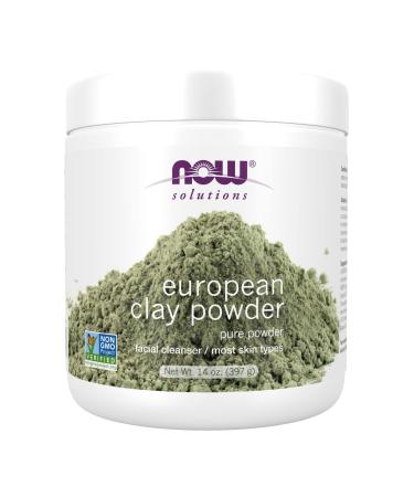 Now Foods Solutions European Clay Powder 14 oz (397 g)