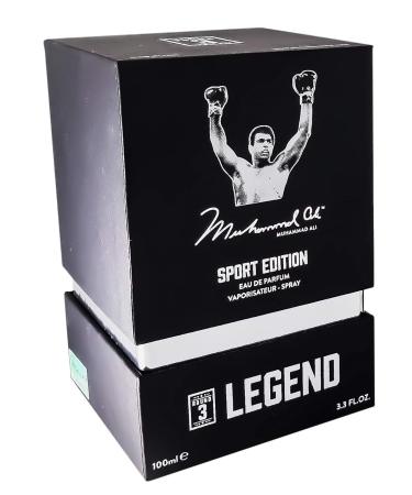 Muhammad Ali Round 3 Legend Collection Cologne 3.3 oz Exclusive - Buy Online on GoSupps.com