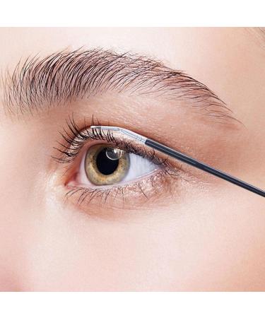 Mascara Fan Brush 120 Angle Eyeliner Brushes Multipurpose Makeup Tool for Lashes and Eyeliners Creating The Perfect Makeup - Buy Online on GoSupps.com